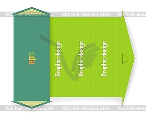 Template of graphic design - vector clipart