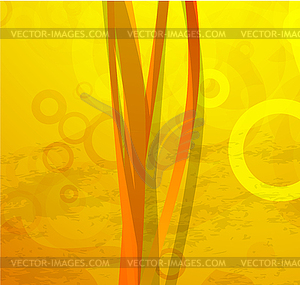 Wavy lines. Abstract background - vector clip art