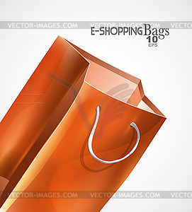 Bag background - vector image