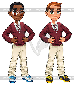 Students - vector clip art