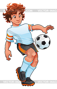 Soccer Player - vector clipart