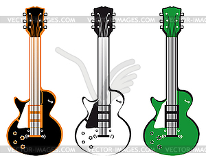 Guitars - vector clipart