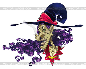 Witch - vector clipart