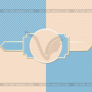 Seamless abstract retro pattern. Stylish geometric - vector clip art