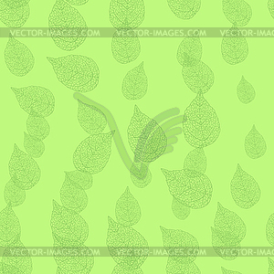 Leaves. (Seamless stylish pattern) - vector clip art