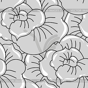 Background with flowers. (Seamless Pattern) - vector image