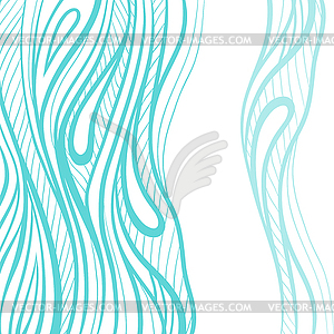 Abstract , decotative waves background - vector EPS clipart