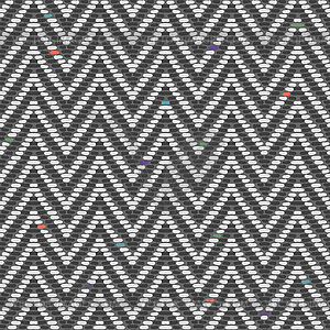 Herringbone Tweed pattern in greys repeats - vector clip art