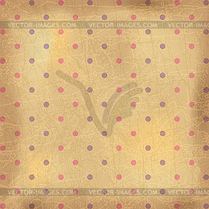 Vintage background. Imitation of old worn paper - vector clip art