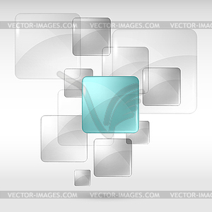 Abstract background with transparent squares. Eps 10 - vector image