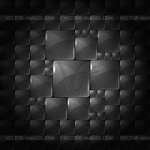 Abstract background with transparent squares. Eps 10 - vector image