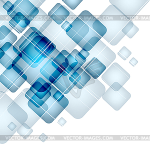 Abstract background with transparent squares. Eps 10 - vector image