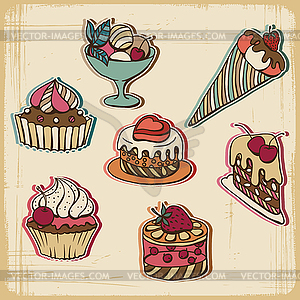 vintage cake clip art