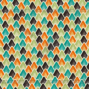 Seamless retro geometric pattern. texture - vector image