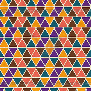 Seamless retro geometric pattern. texture - vector image