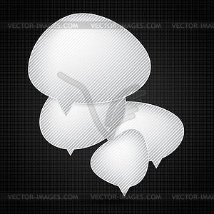 Abstract speech bubble background. Eps 10 - vector clipart