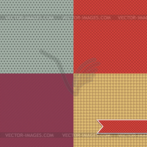 Seamless abstract retro pattern. Stylish geometric - vector EPS clipart