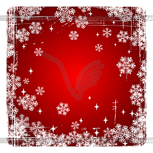 Decorative Merry Christmas background with - royalty-free vector clipart