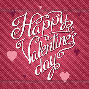 Retro background of vintage design with hearts - vector clipart