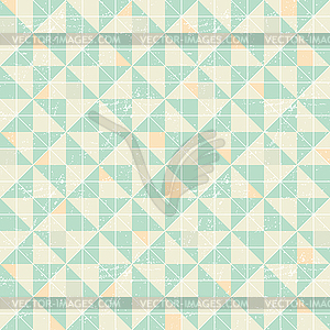 Seamless geometric pattern with origami elements - vector clipart