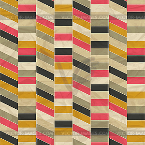 Seamless retro geometric pattern - vector clip art
