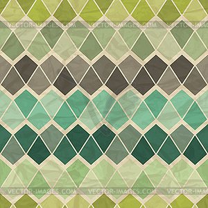 Seamless retro geometric pattern - vector image