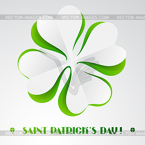 Saint Patrick`s Day background - vector clipart