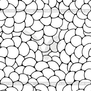 Seamless abstract hand-drawn pattern - vector clipart