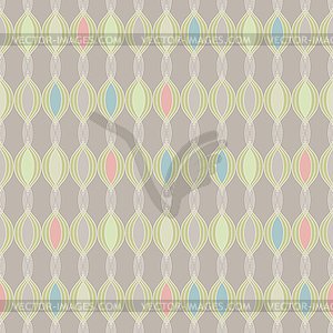 Seamless vintage wallpaper pattern - vector image