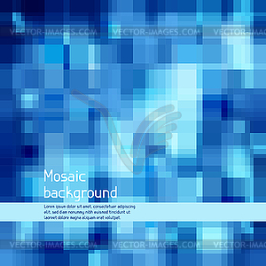 Mosaic abstract high-tech background - vector clipart