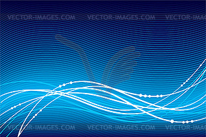 Abstract color glowing background - vector clipart / vector image