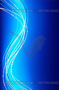 Abstract color glowing background - vector image