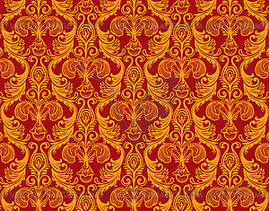 Damask pattern - vector clipart