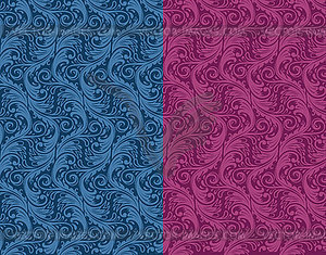 Damask pattern - royalty-free vector clipart