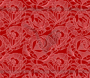 Damask pattern - vector image