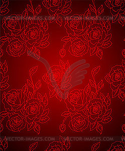 Damask pattern - vector clipart