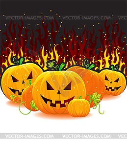 Halloween dark back - vector image