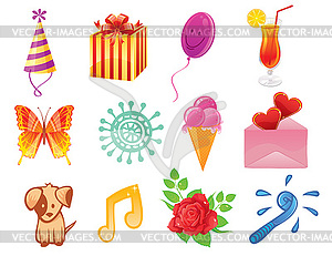 Happy birthday pattern - vector clipart