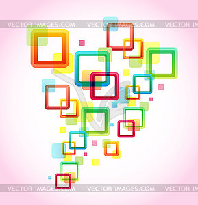 Color speech bubbles - vector clip art