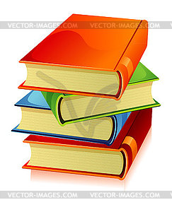 Books - vector clipart / vector image