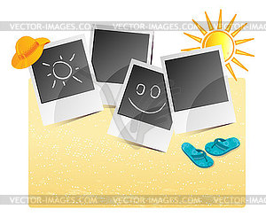 Summer back - vector clipart