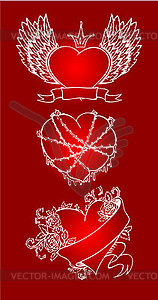 Hearts - vector image