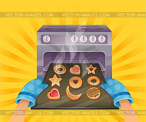 Cookies - vector clipart