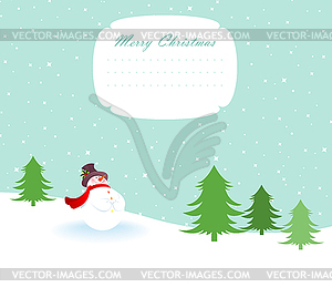 Xmas back - vector image