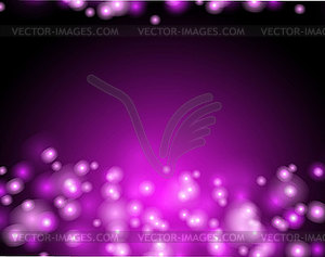 Abstract pink glow back - vector image