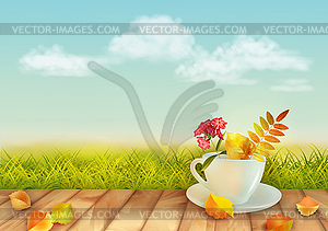 Autumn Background - vector image