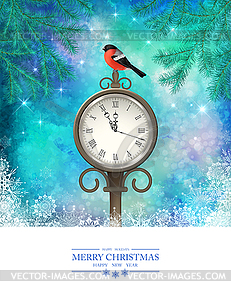 Christmas Scene - vector image