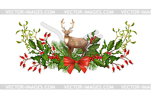 Weihnachtsgirlande Vektor Clip Art