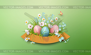 Easter Banner - vector image