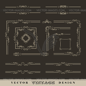 Vintage Frame Border - vector clipart